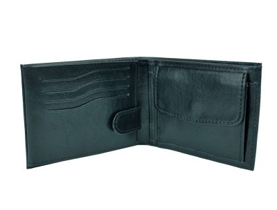 Elegantná peňaženka z pravej kože č.8552 v čiernej farbe. Len u nás Vám ponúkame krásne a dizajnovo moderné dámske a pánske kožené peňaženky (2)